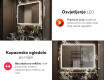 Ogledalo s LED rasvjetom L146 #5