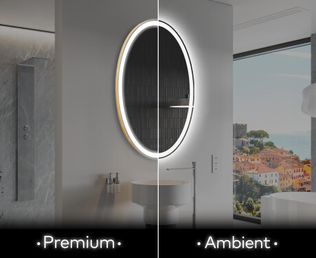 Ogledalo s LED rasvjetom L227