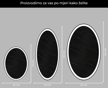 Ogledalo s LED rasvjetom L227 #4