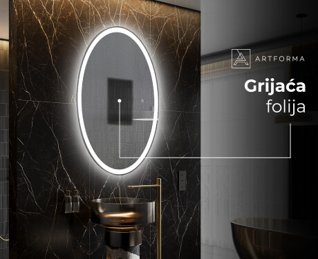 Ogledalo s LED rasvjetom L227 #8