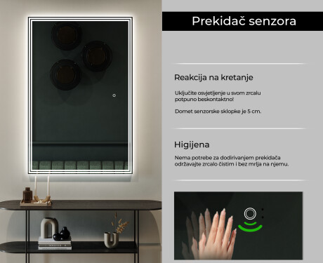 Okomito gledalo Sa LED Rasvjetom L57 #6