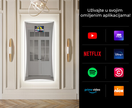 Okomito gledalo Sa LED Rasvjetom L77 #2