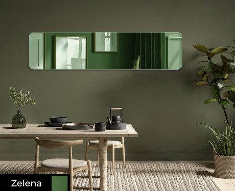 Obla zidna dekorativna ogledala u boji L171 #1