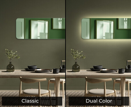 Obla zidna dekorativna ogledala u boji L171 #9