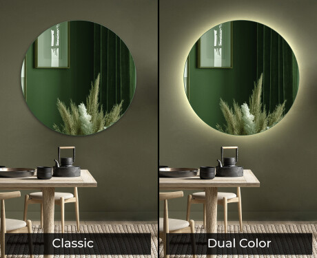 Okrugla zidna dekorativna ogledala u boji L175 #9