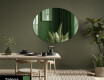 Ovalna zidna dekorativna ogledala u boji L178