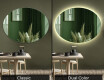 Ovalna zidna dekorativna ogledala u boji L178 #9