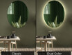 Ovalna dekorativna ogledalo za zid L179 #9