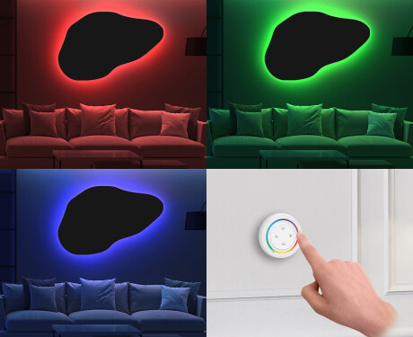 Nepravilna zidna dekorativna ogledala u boji L180 #11