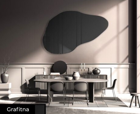 Nepravilna zidna dekorativna ogledala u boji L180 #5