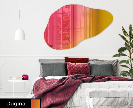 Nepravilna zidna dekorativna ogledala u boji L180 #7