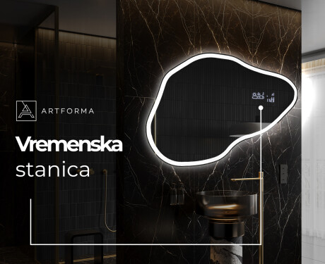 Ukrasna ogledala LED za zid P222 #6