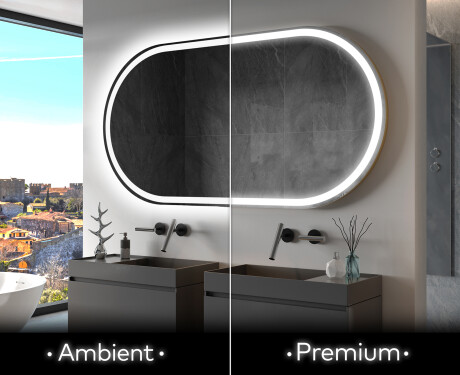 Ogledalo s LED rasvjetom L230