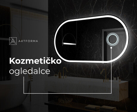 Ogledalo s LED rasvjetom L230 #6