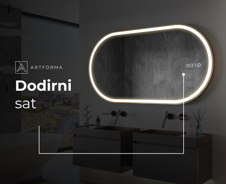 Ogledalo s LED rasvjetom L230 #9
