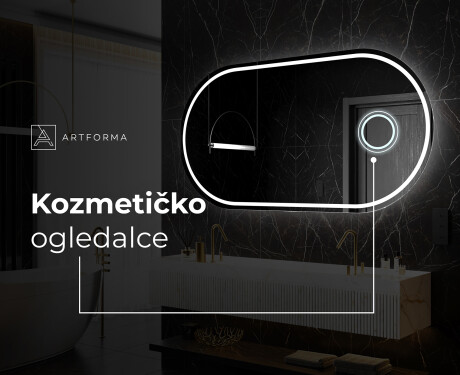 Ogledalo s LED rasvjetom L231 #5