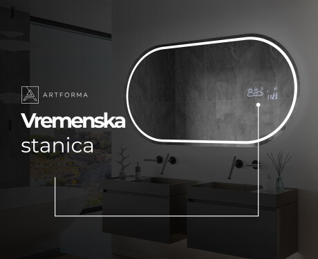 Ogledalo s LED rasvjetom L231 #7