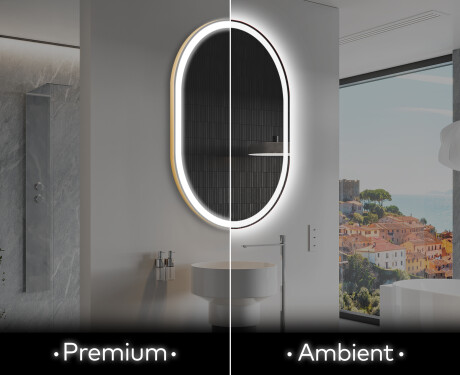 Ogledalo s LED rasvjetom L230