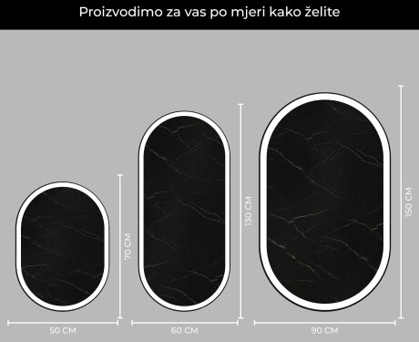 Ogledalo s LED rasvjetom L230 #4