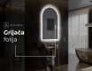 Zidno dekorativna ogledala sa svjetlom LED Y222 #8