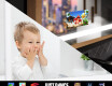 Ogledalo s LED rasvjetom i okvirom FrameLine L09 #9