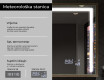 Ogledalo s LED rasvjetom i okvirom FrameLine L11 #8