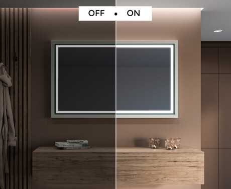 Ogledalo s LED rasvjetom i okvirom FrameLine L49 #5