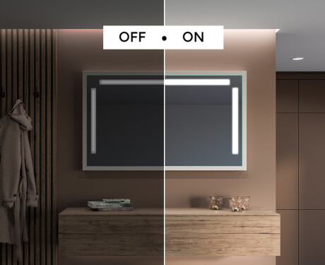 Ogledalo s LED rasvjetom i okvirom FrameLine L134 #5