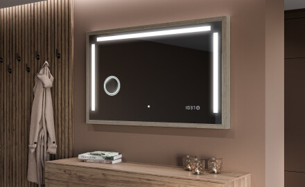 Ogledalo s LED rasvjetom i okvirom FrameLine L134