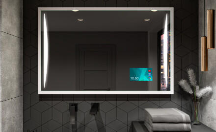 Ogledalo s LED rasvjetom i okvirom FrameLine L135