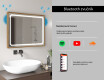 Ogledalo s LED rasvjetom i okvirom FrameLine L137 #11
