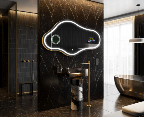 Nepravilan Ogledalo Sa LED Rasvjetom SMART C223 Google #8