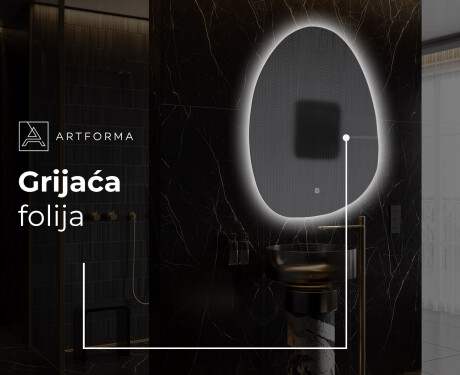 Ukrasna ogledala LED za zid SF221 #9