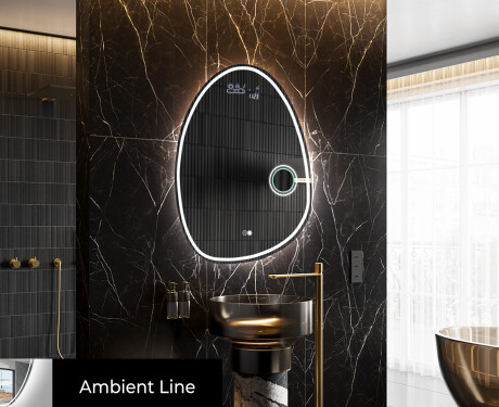 Ukrasna ogledala LED za zid SF223