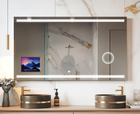 Pametno LED kupaonsko ogledalo s Displine okvirom - Apple L09