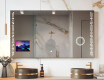 Moderno LED Ogledalo s iPad Displine L38 okvirom