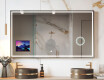 Pravokutno Smart LED Apple Ogledalo s okvirom Displine L49