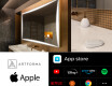 Ogledalo s LED rasvjetom SMART L77 Apple #2