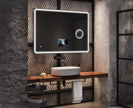 Ogledalo s LED rasvjetom SMART L136 Apple #9