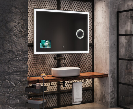 SMART Ogledalo s LED rasvjetom L01 Serija Google #6