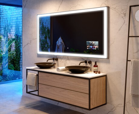 SMART Ogledalo s LED rasvjetom L01 Serija Google #10