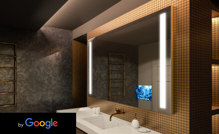SMART Ogledalo s LED rasvjetom L02 Serija Google