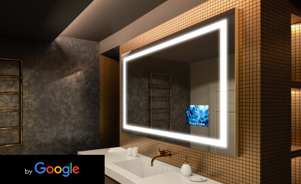 SMART Ogledalo s LED rasvjetom L15 Serija Google