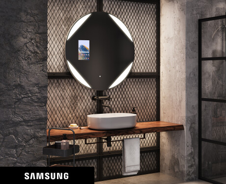 Okruglo Ogledalo s LED rasvjetom SMART L114 Samsung