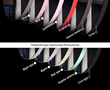 Okruglo Ogledalo s LED rasvjetom SMART L114 Samsung #7