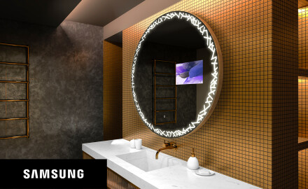 Okruglo Ogledalo s LED rasvjetom SMART L115 Samsung