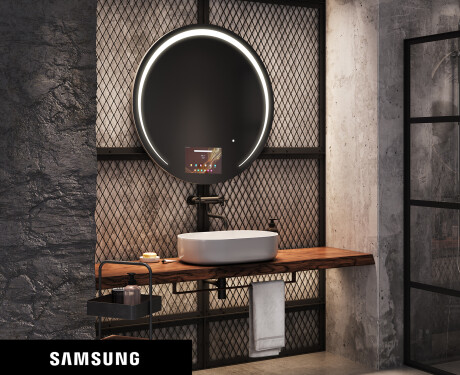 Okruglo Ogledalo s LED rasvjetom SMART L153 Samsung