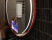 Okruglo Ogledalo s LED rasvjetom SMART L153 Samsung #10
