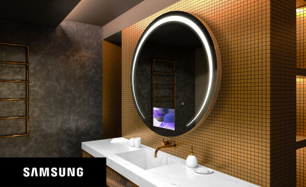 Okruglo Ogledalo s LED rasvjetom SMART L153 Samsung
