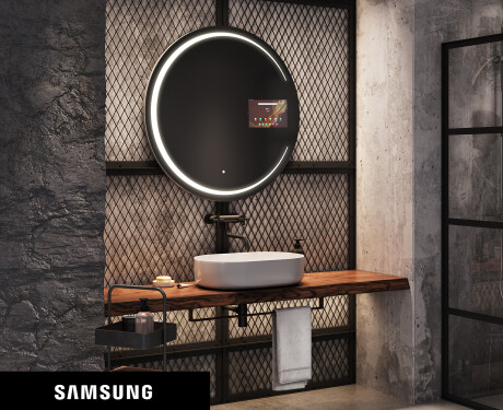 Okruglo Ogledalo s LED rasvjetom SMART L156 Samsung #1